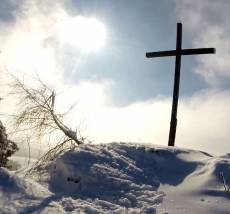 na Bílou skálu (auf Deutsch Heidstein)